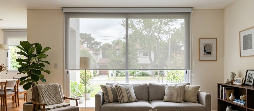 ¿Por qué elegir cortinas roller sunscreen para el living?