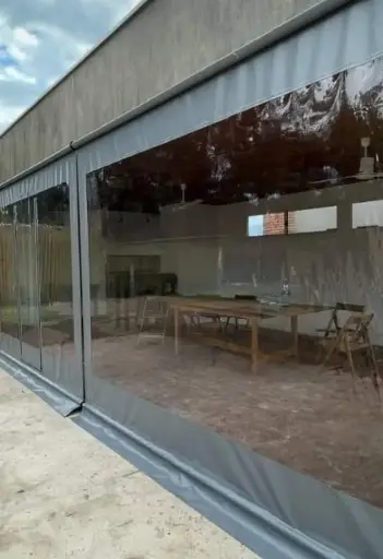 Toldo Lona con Cristal